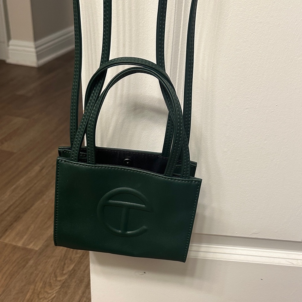 Telfar Dark Green Mini Bag